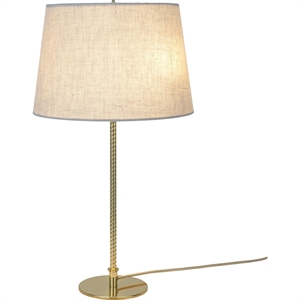GUBI Tynell Collection 9205 Bordlampe Messing/Canvas