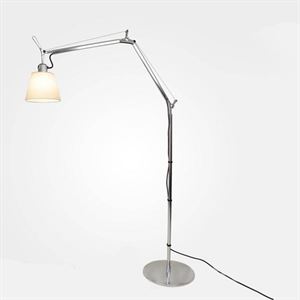 Artemide Tolomeo Basculante Gulvlampe Pergament