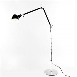 Artemide Tolomeo Gulvlampe Sort