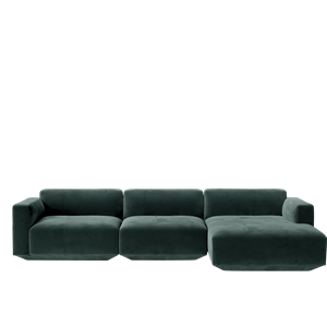 &Tradition Develius Sofa Konfirguration F Ritz 6726 Dark Green