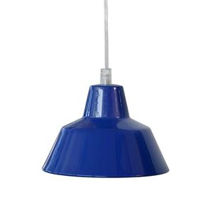 e form V�rkstedslampe Pendel Irma Bl� Mellem