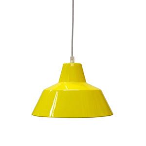 e form V�rkstedslampe Pendel Gul Mellem