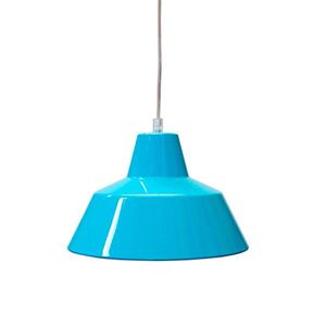 e form V�rkstedslampe Pendel Turkis Mellem