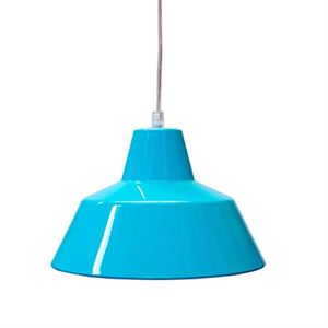 e form V�rkstedslampe Pendel Turkis Stor