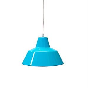 e form V�rkstedslampe Pendel Turkis Lille