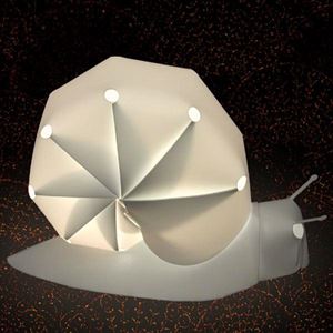 Zoolight Snegl B�rne Bordlampe